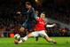 LONDON, ENGLAND - FEBRUARY 19: Laurent Koscielny of Arsenal tackles Claudio Pizarro of Bayern Muenchen during the UEFA Champions League Round of 16 first leg match between Arsenal and FC Bayern Muenchen at Emirates Stadium on February 19, 2014 in London,