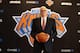 NEW YORK, NY - MARCH 18: Phil Jackson is introduced as the new president of basketball operations for the New York Knicks on March 18, 2014 in New York City. NOTE TO USER: User expressly acknowledges and agrees that, by downloading and/or using this Pho