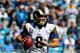 CHARLOTTE, NC - OCTOBER 20: Sam Bradford #8 of the St. Louis Rams during their game at Bank of America Stadium on October 20, 2013 in Charlotte, North Carolina. (Photo by Streeter Lecka/Getty Images)
