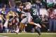 CB Darqueze Dennard (right) covered receivers man-to-man at Michigan State.