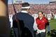 AUBURN, AL - NOVEMBER 30: Head coach Gus Malzahn of the Auburn Tigers and head coach Nick Saban of the Alabama Crimson Tide shake hands prior to their game at Jordan-Hare Stadium on November 30, 2013 in Auburn, Alabama. (Photo by Kevin C. Cox/Getty Imag