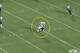 Marshall blankets receivers downfield.