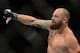 Dec 28, 2013; Las Vegas, NV, USA; Travis Browne reacts his UFC heavyweight bout against Josh Barnett at the MGM Grand Garden Arena. Mandatory Credit: Jayne Kamin-Oncea-USA TODAY Sports