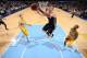 DENVER, CO - FEBRUARY 27: Mason Plumlee #1 of the Brooklyn Nets goes up for a shot during a game against the Denver Nuggets on February 27, 2014 at the Pepsi Center in Denver, Colorado. NOTE TO USER: User expressly acknowledges and agrees that, by downloa