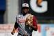 Feb 25, 2014; Tampa, FL, USA; Florida State Seminoles pitcher/outfielder Jameis Winston (44) runs back to the dugout during the fifth inning against the New York Yankees at George M. Steinbrenner Field. Mandatory Credit: Kim Klement-USA TODAY Sports