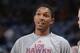 OAKLAND, CA - MARCH 7: Lou Williams #3 of the Atlanta Hawks before a game against the Golden State Warriors on March 7, 2014 at Oracle Arena in Oakland, California. NOTE TO USER: User expressly acknowledges and agrees that, by downloading and or using thi