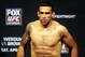 Apr 18, 2014; Orlando, FL, USA; Fabricio Werdum steps on the scale during a weigh-in for his heavyweight fight againTravis Browne for UFC on FOX 11 at Amway Center. Mandatory Credit: David Manning-USA TODAY Sports