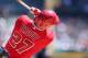 DETROIT, MI - APRIL 19: Mike Trout #27 of the Los Angeles Angels of Anaheim bats during the sixth inning of the game against the Detroit Tigers at Comerica Park on April 19, 2014 in Detroit, Michigan. The Tigers defeated the Angels 5-2. (Photo by Leon H