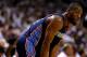 MIAMI, FL - APRIL 20: Kemba Walker #15 of the Charlotte Bobcats looks on during Game 1 of the Eastern Conference Quarterfinals of the 2014 NBA Playoffs against the Miami Heat at American Airlines Arena on April 20, 2014 in Miami, Florida. NOTE TO USER: U