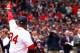 BOSTON, MA - APRIL 04: David Ortiz #34 of the Boston Red Sox acknowledges the crowd prior to the Opening Day game against the Milwaukee Brewers at Fenway Park on April 4, 2014 in Boston, Massachusetts. (Photo by Jared Wickerham/Getty Images)