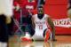 HOUSTON, TX - APRIL 20: James Harden #13 of the Houston Rockets falls to the floor during game action in Game One of the Western Conference Quarterfinals during the 2014 NBA Playoffs at the Toyota Center on April 20, 2014 in Houston, Texas. NOTE TO USER: