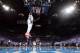 OKLAHOMA CITY, OK - APRIL 19: Kevin Durant #35 of the Oklahoma City Thunder dunks against the Memphis Grizzlies during Game One of the Western Conference Quarterfinals of the NBA Playoffs at Chesapeake Energy Arena on April 19, 2014 in Oklahoma City, Okla
