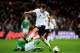 LONDON, ENGLAND - NOVEMBER 19: Adam Lallana of England is tackled by Toni Kroos of Germany during the international friendly match between England and Germany at Wembley Stadium on November 19, 2013 in London, England. (Photo by Shaun Botterill/Getty I