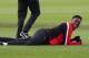 MANCHESTER, ENGLAND - APRIL 08: Danny Welbeck of Manchester United looks on during a training session at Aon Training Complex on April 8, 2014 in Manchester, England. (Photo by Alex Livesey/Getty Images)