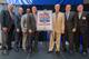 The new Chick-fil-A Peach Bowl logo was revealed at an event at Chick-fil-A corporate headquarters on Monday.