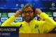 LONDON, ENGLAND - OCTOBER 21: Borussia Dortmund coach Jurgen Klopp faces the media during a Borussia Dortmund press conference ahead of the UEFA Champions League Group F match against Arsenal at Emirates Stadium on October 21, 2013 in London, England. (