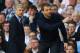 LONDON, ENGLAND - MARCH 16: Arsene Wenger manager of Arsenal looks on as Tim Sherwood manager of Tottenham Hotspur throws the ball back in play during the Barclays Premier League match between Tottenham Hotspur and Arsenal at White Hart Lane on March 16,