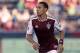 Jul 17, 2013; Commerce City, CO, USA; Colorado Rapids defender Chris Klute (15) controls the ball in the first half against the New England Revolution at Dick's Sporting Goods Park. The Rapids won 2-1. Mandatory Credit: Isaiah J. Downing-USA TODAY Sports