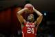 DAYTON, OH - MARCH 18: T.J. Warren #24 of the North Carolina State Wolfpack shoots against the Xavier Musketeers in the second half during the first round of the 2014 NCAA Men's Basketball Tournament at at University of Dayton Arena on March 18, 2014 in