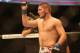 Sep 21, 2013; Toronto, Ontario, CAN; Khabib Nurmagomedov celebrates his victory over Pat Healy (not pictured) during their Lightweight bout at UFC 165 at the Air Canada Centre. Mandatory Credit: Tom Szczerbowski-USA TODAY Sports