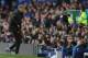 LIVERPOOL, ENGLAND - APRIL 20: Manchester United manager David Moyes shows his dejection as he walks back to his team bench during the Barclays Premier League match between Everton and Manchester United at Goodison Park on April 20, 2014 in Liverpool, En
