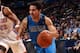 OKLAHOMA CITY, OK - MARCH 16: Shane Larkin #3 of the Dallas Mavericks drives against the Oklahoma City Thunder on March 16, 2014 at the Chesapeake Energy Arena in Oklahoma City, Oklahoma. NOTE TO USER: User expressly acknowledges and agrees that, by downl