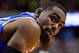 Mar 21, 2014; Philadelphia, PA, USA; New York Knicks guard Tim Hardaway Jr (5) during the second quarter against the Philadelphia 76ers at the Wells Fargo Center. The Knicks defeated the Sixers 93-92. Mandatory Credit: Howard Smith-USA TODAY Sports