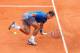 MONTE-CARLO, MONACO - APRIL 16: Rafael Nadal of Spain in action against Teymuraz Gabashvili of Russia during day four of the ATP Monte Carlo Rolex Masters Tennis at Monte-Carlo Sporting Club on April 16, 2014 in Monte-Carlo, Monaco. (Photo by Julian Fin