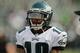 OAKLAND, CA - NOVEMBER 03: Wide receiver DeSean Jackson #10 of the Philadelphia Eagles warms up before a game against the Oakland Raiders on November 3, 2013 at O.co Coliseum in Oakland, California. The Eagles won 49-20. (Photo by Brian Bahr/Getty Image