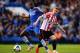 LONDON, ENGLAND - APRIL 19: (L-R) Ramires of Chelsea and Jack Colback of Sunderland challenge for the ball during the Barclays Premier League match between Chelsea and Sunderland at Stamford Bridge on April 19, 2014 in London, England. (Photo by Mike He