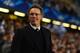 LONDON, ENGLAND - APRIL 08: Head Coach Laurent Blanc of PSG looks on during the UEFA Champions League Quarter Final second leg match between Chelsea and Paris Saint-Germain FC at Stamford Bridge on April 8, 2014 in London, England. (Photo by Mike Hewitt