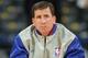 OAKLAND, CA - DECEMBER 7: Referee Tim Donaghy looks on before the Golden State Warriors game against the Phoenix Suns at The Arena in Oakland on December 7, 2005 in Oakland, California. The Suns won 118-110. NOTE TO USER: User expressly acknowledges an