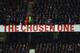 MANCHESTER, ENGLAND - MARCH 19: Manchester United fans display a David Moyes banner during the UEFA Champions League Round of 16 second round match between Manchester United and Olympiacos FC at Old Trafford on March 19, 2014 in Manchester, England. (Ph