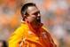 Apr 12, 2014; Knoxville, TN, USA; Tennessee Volunteers head coach Butch Jones during the orange and white spring game at Neyland Stadium. Mandatory Credit: Randy Sartin-USA TODAY Sports