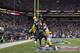 SEATTLE, WA - SEPTEMBER 24: Wide receiver Golden Tate #81 of the Seattle Seahawks makes a catch in the end zone to defeat the Green Bay Packers on a controversial call by the officials at CenturyLink Field on September 24, 2012 in Seattle, Washington. (