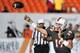 Apr 12, 2014; Miami, FL, USA; Miami Hurricanes quarterback Kevin Olsen (19) throws a pass during a spring game at Sun Life Stadium. Mandatory Credit: Steve Mitchell-USA TODAY Sports