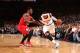 New York Knicks forward Carmelo Anthony drives against Chicago Bulls forward Jimmy Butler.