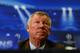 MANCHESTER, ENGLAND - DECEMBER 04: Sir Alex Ferguson of Manchester United speaks to the media during a Press Conference ahead of their Champions League Group H match against CFR 1907 Cluj at Old Trafford on December 4, 2012 in Manchester, England. (Phot