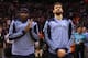 PHOENIX, AZ - APRIL 14: Zach Randolph #50 and Marc Gasol #33 of the Memphis Grizzlies stand on the court before the NBA game against the Phoenix Suns at US Airways Center on April 14, 2014 in Phoenix, Arizona. NOTE TO USER: User expressly acknowledges a