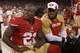 The 49ers will call on current clubhouse leaders like Frank Gore (left) and Patrick Willis (right) in 2014.