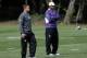 Special teams coordinator Mike Priefer (left).