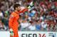 SO KON PO, HONG KONG - JULY 27: Tottenhan Hotspur Hugo Lloris goalkeeper gestures during the Third Place Play-Off match between Tottenham Hotspur and South China at Hong Kong Stadium on July 27, 2013 in So Kon Po, Hong Kong. (Photo by Robert Cianflone/G