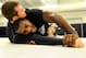 STATE COLLEGE, PA - NOVEMBER 07: UFC light heavyweight fighter Phil Davis works out with Penn State 165-weight senior wrestler David Taylor during the '20 days to UFC 167' media tour at the Lorenzo Wrestling Complex on the campus of Penn State University