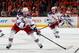 PHILADELPHIA, PA - APRIL 25: Rick Nash #61 skates against the Philadelphia Flyers in Game Four of the First Round of the 2014 NHL Stanley Cup Playoffs at the Wells Fargo Center on April 25, 2014 in Philadelphia, Pennsylvania. The Flyers defeated the Range