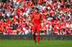 LIVERPOOL, ENGLAND - APRIL 27: Steven Gerrard of Liverpool looks on during the Barclays Premier League match between Liverpool and Chelsea at Anfield on April 27, 2014 in Liverpool, England. (Photo by Clive Brunskill/Getty Images)