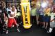 LAS VEGAS, NV - APRIL 22: Boxer Floyd Mayweather Jr. works out at the Mayweather Boxing Club on April 22, 2014 in Las Vegas, Nevada. Mayweather will face Marcos Maidana in a 12-round world championship unification bout in Las Vegas on May 3. (Photo by E