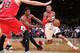 WASHINGTON, DC - APRIL 27: Bradley Beal #3 of the Washington Wizards handles the ball against the Chicago Bulls during Game Four of the Eastern Conference Quarterfinals on April 27, 2014 at the Verizon Center in Washington, DC. NOTE TO USER: User expres