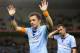 MELBOURNE, AUSTRALIA - APRIL 18: Alessandro Del Piero of Sydney waves good bye to the crowd after losing the A-League Elimination Final match between the Melbourne Victory and Sydney FC at Etihad Stadium on April 18, 2014 in Melbourne, Australia. (Photo