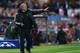 MADRID, SPAIN - APRIL 22: Manager Jose Mourinho of Chelsea looks on from the dug out during the UEFA Champions League Semi Final first leg match between Club Atletico de Madrid and Chelsea at Vicente Calderon Stadium on April 22, 2014 in Madrid, Spain.