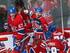 Apr 22, 2014; Montreal, Quebec, CAN; Montreal Canadiens left wing Max Pacioretty (67) celebrates his goal against Tampa Bay Lightning with teammates defenseman Andrei Markov (79) and defenseman P.K. Subban (76) and center Tomas Plekanec (14) during the th